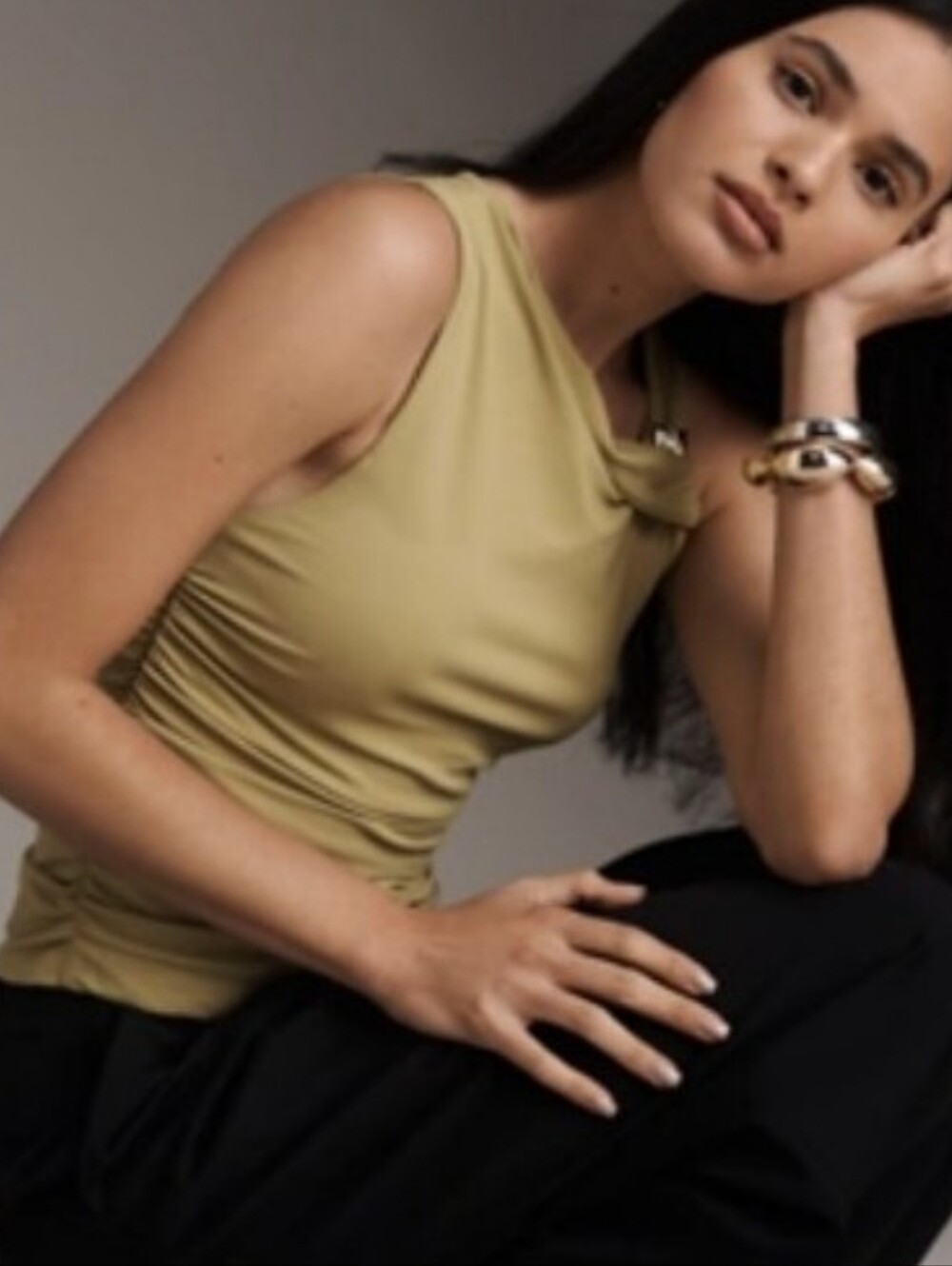 NWT Maeve Sleeveless Twist Tank